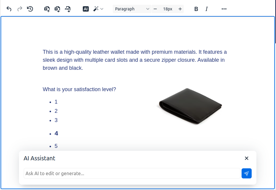 Attribute Feedback